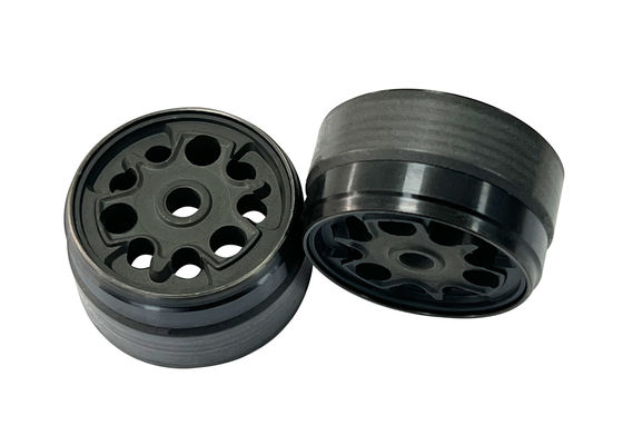 Pisto de PTFE com banda, com durabilidade e baixo ruído