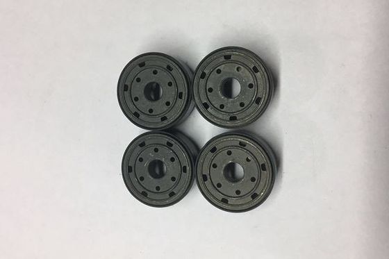 25mm Ptfe uniu a cor 2,15 G/Cm3 Hrb70 do preto do pistão do amortecedor - 90