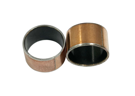 Arbusto absorvedor de choque de acabamento liso para camada de PTFE com material à base de cobre