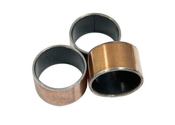 Arbusto absorvedor de choque de acabamento liso para camada de PTFE com material à base de cobre