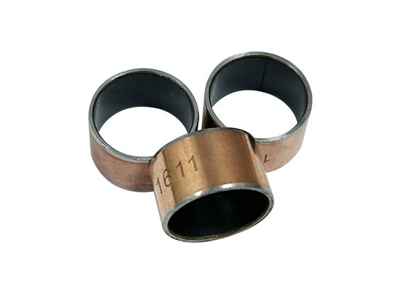 Arbusto absorvedor de choque de acabamento liso para camada de PTFE com material à base de cobre