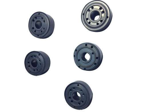 O pistão enchido de choque da borda de PTFE inclinou os furos fluidos 32mm para o carro Front Shock