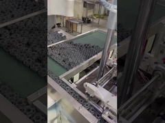 Máquina automática de banda para produção de pistões de PTFE