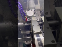 Máquina automática de fabricação de sulcos para pistões de sinterização